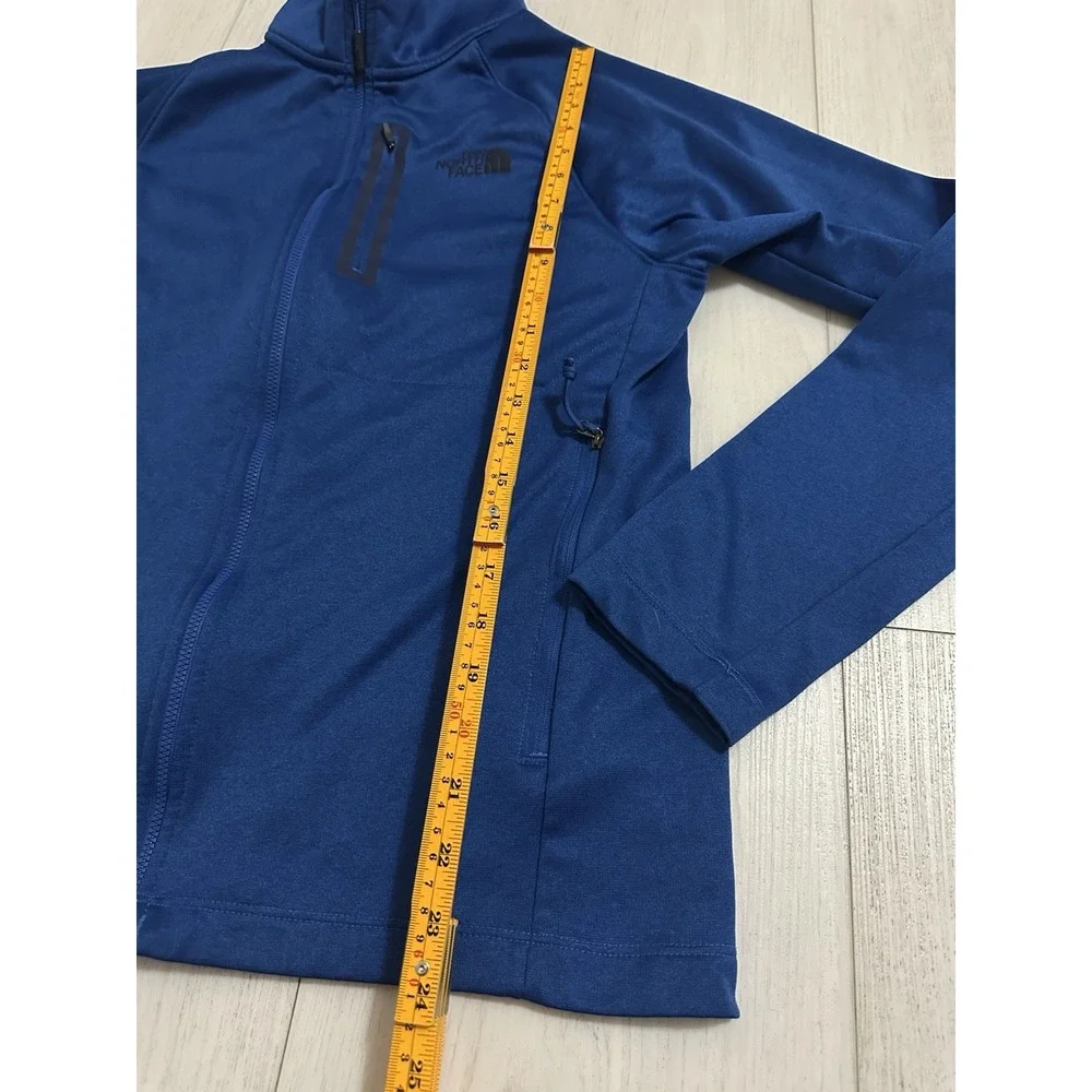 The North Face Men Full‎ Zip Jacket  Sz S Blue Outdoor Hiking